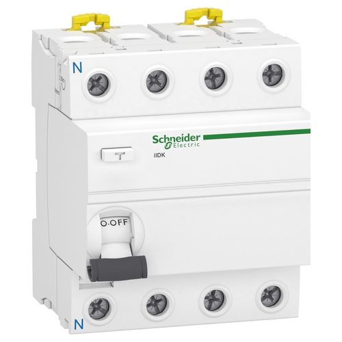 Residual current circuit breaker 4-pole 25A 30mA - Harvesso